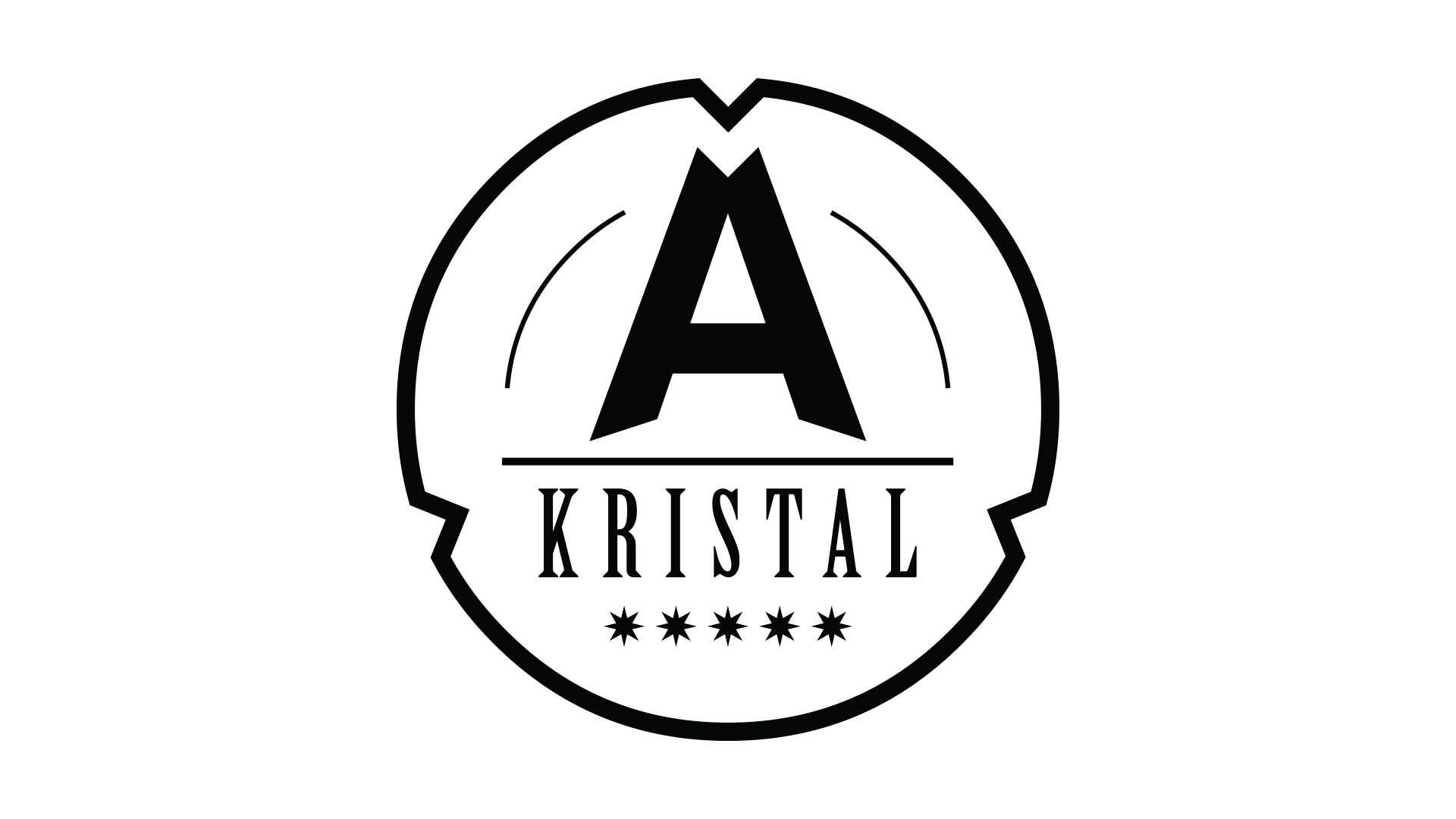 Tvorba loga - logo A kristal
